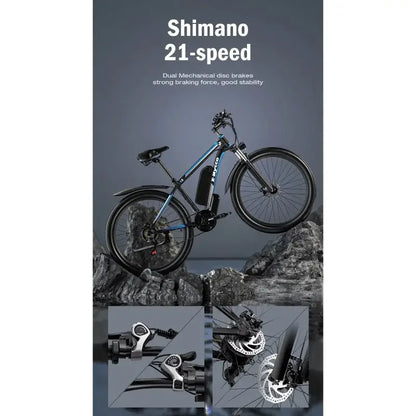 Elektrische fiets 750W motor 48V17.5Ah verwijderbare accu
