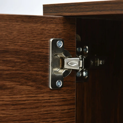 Moderne tv-tafel in houtlook 