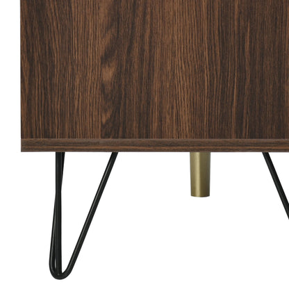 Moderne tv-tafel in houtlook 