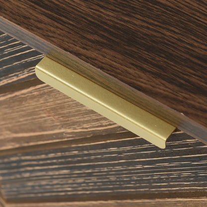 Moderne tv-tafel in houtlook 