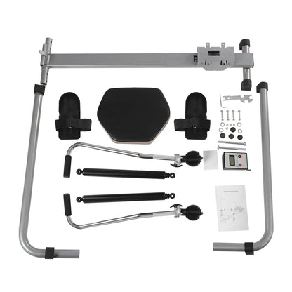 Roeimachine Hydraulisch Volledig Verplaatsbaar voor Thuis Cardio