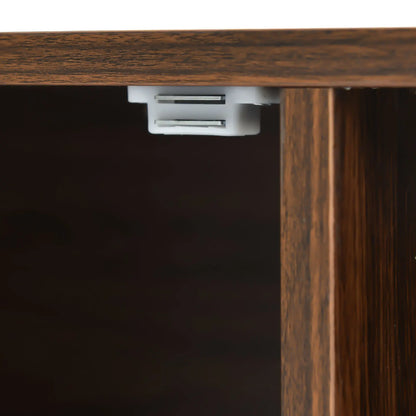 Moderne tv-tafel in houtlook 